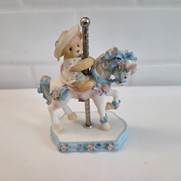Vintage Cherished Teddies Virginia It's So Merry Going Around With You 1998 - Picture 1 of 3